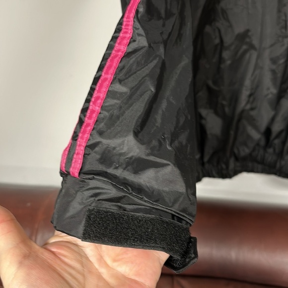 RAD, The Ultimate Strength Sauna Sweat Suit - Pants & Top, Black/ Pink XL, EUC - Picture 5 of 10